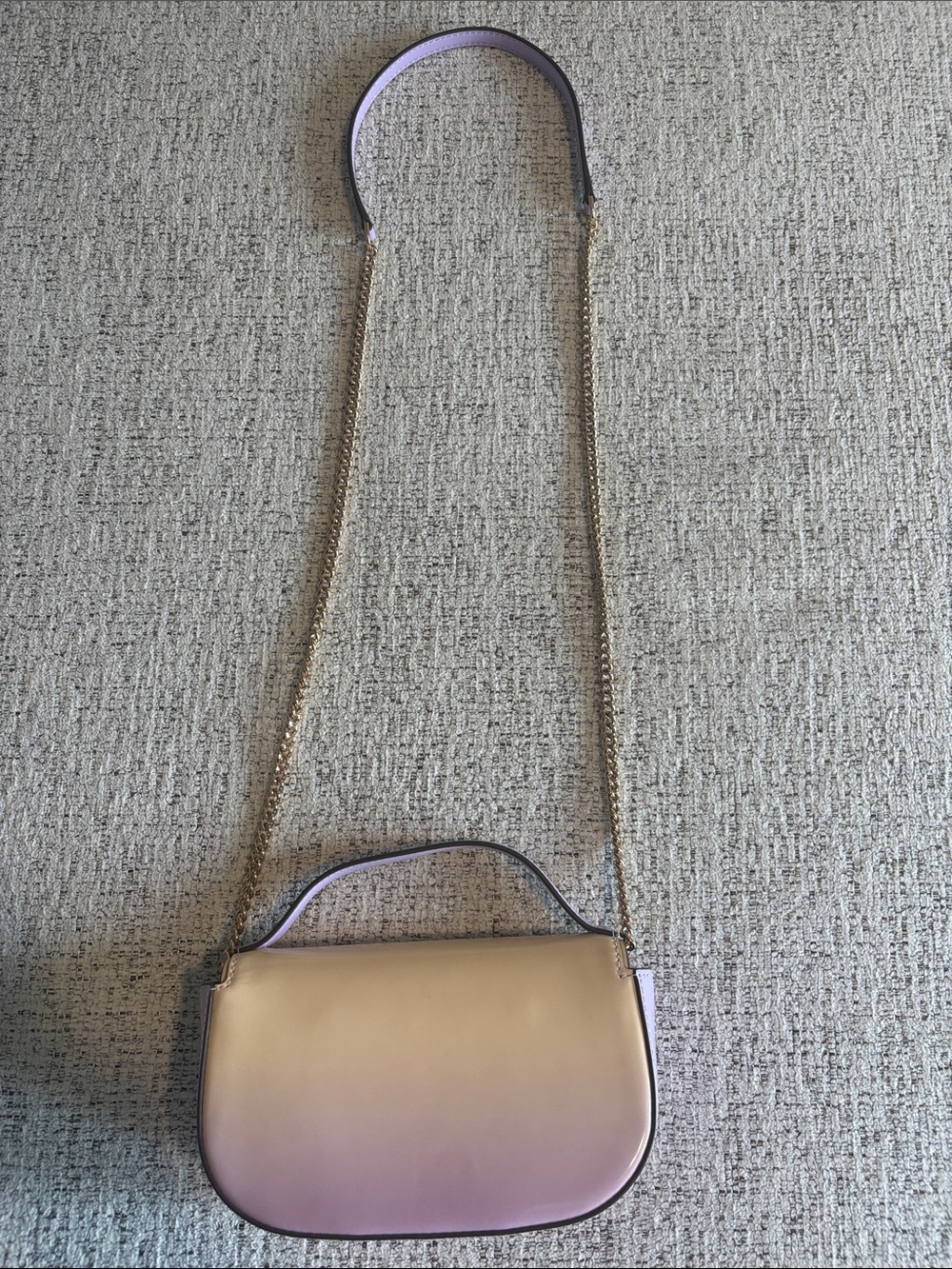 Tory Burch Lavender Gradient Crossbody with Gold Chain - Picture 3 of 7